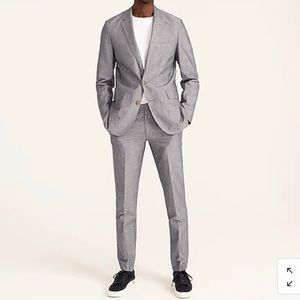 J. Crew Ludlow Slim-fit Cotton-Linen Suit Jacket
